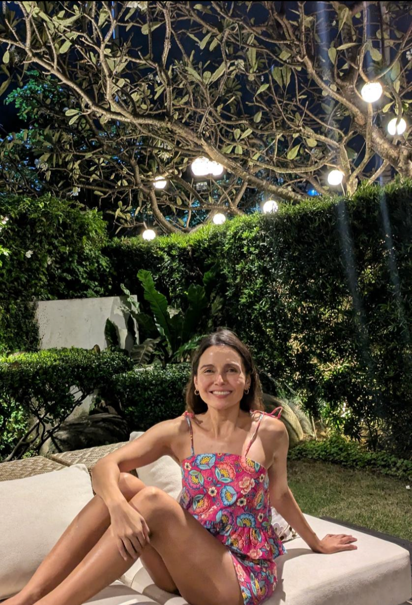 The Joyous Self Top in Dragonfruit Delicious Print